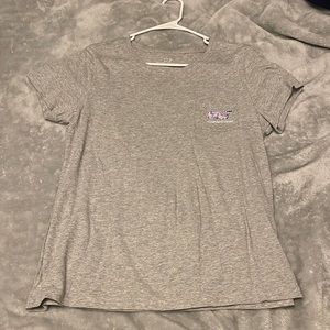 Vineyard vines grey womens short sleeve tshirt